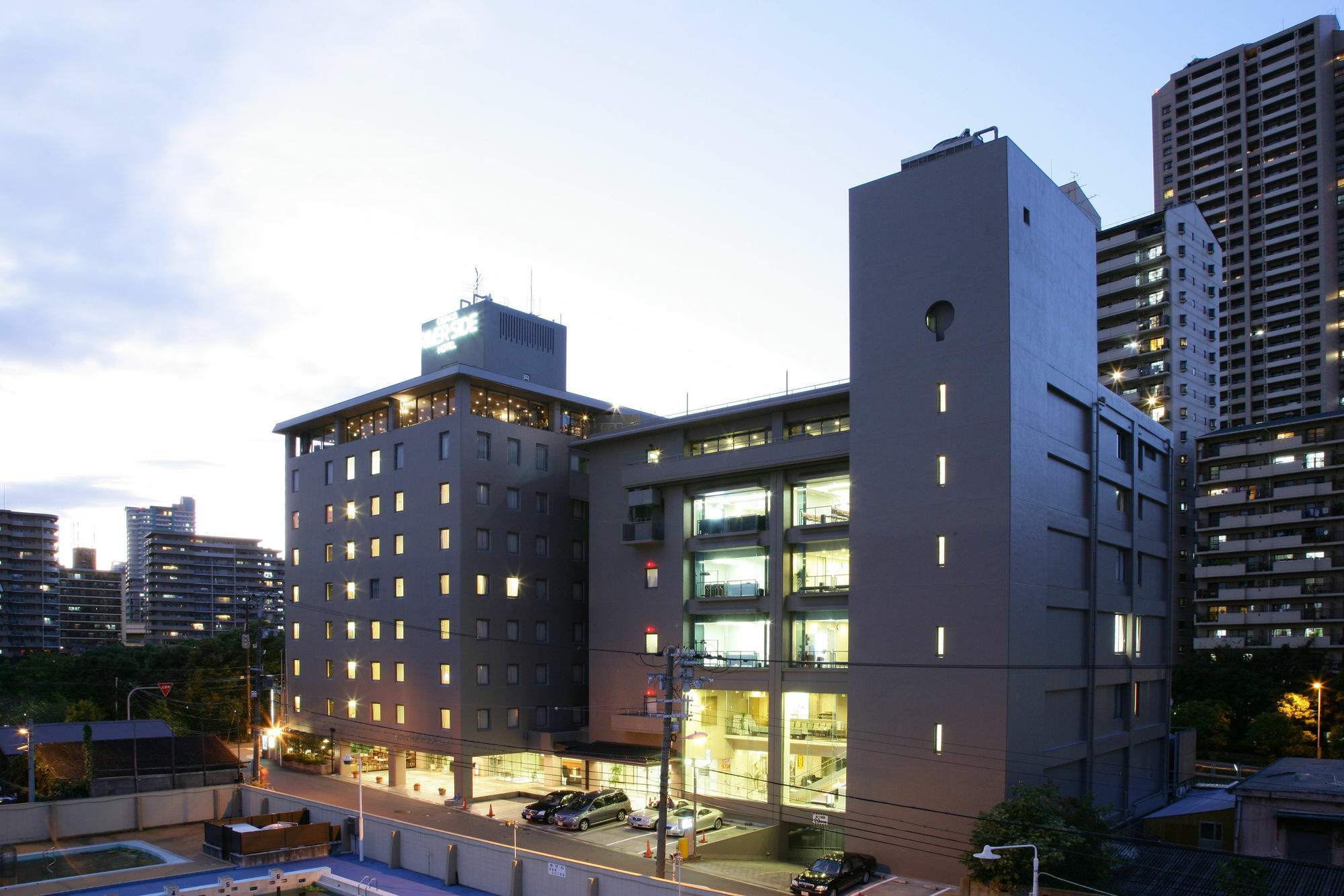 โอซาก้า ริเวอร์ไซด์ โฮเต็ล Hotel ภายนอก รูปภาพ